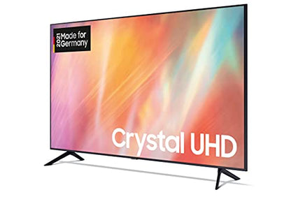 Samsung GU55AU7199UXZG 55” Crystal UHD 4K Smart TV (2021) – HDR, Q-Symphony, Frameless Design, German Model