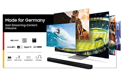 Samsung GU55AU7199UXZG 55” Crystal UHD 4K Smart TV (2021) – HDR, Q-Symphony, Frameless Design, German Model