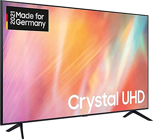 Samsung GU55AU7199UXZG 55” Crystal UHD 4K Smart TV (2021) – HDR, Q-Symphony, Frameless Design, German Model