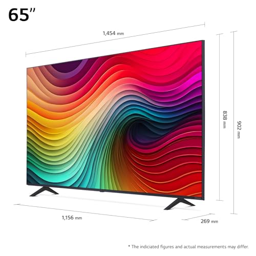 43NANO81T6A 43” 4K NanoCell Smart TV (2024) – α5 Gen7 AI Processor, webOS 24, HDR10, 60Hz Panel