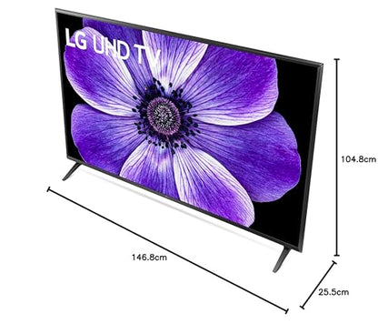 LG 43UN71006LB 43” 4K UHD Smart TV (2020) – Triple Tuner DVB-T2/C/S2, Active HDR, 50Hz Panel