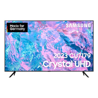 Samsung GU43DU7179UXZG 43” Crystal UHD 4K Smart TV (2024) – PurColor, 4K Upscaling, Crystal Processor 4K