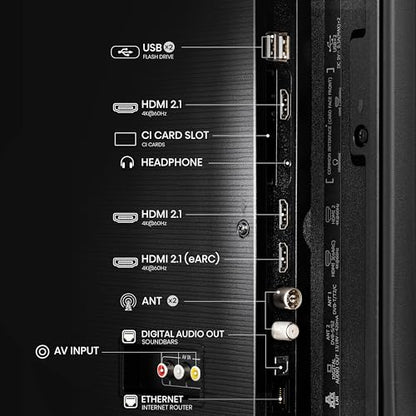 Hisense 50E7NQ 50” 4K UHD QLED Smart TV (2024) – HDR10+, Dolby Vision Atmos, Bluetooth, Alexa Built-in, VIDAA OS, 60Hz Panel
