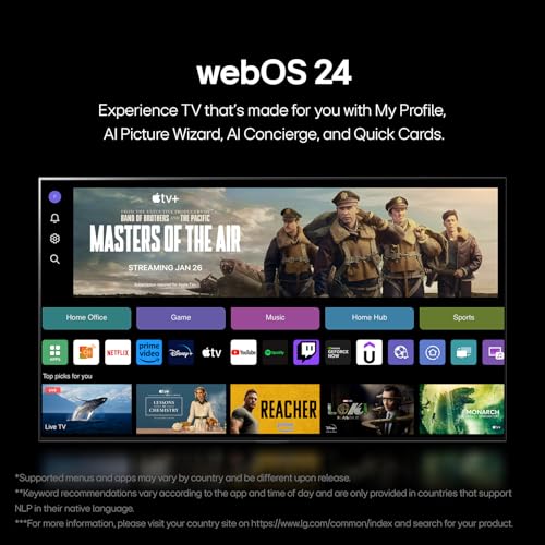 43NANO81T6A 43” 4K NanoCell Smart TV (2024) – α5 Gen7 AI Processor, webOS 24, HDR10, 60Hz Panel