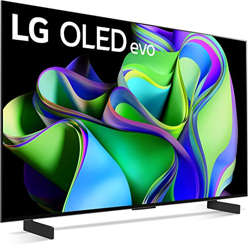 LG OLED55C47LA 55” 4K OLED evo Smart TV (2024) – α9 Gen7 AI Processor, webOS 24, Dolby Vision, 120Hz Panel