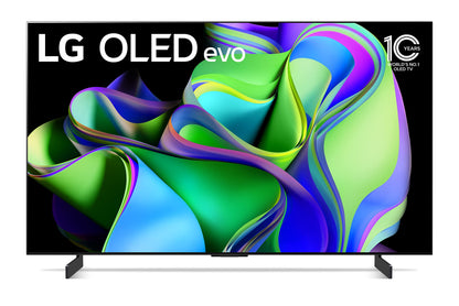 LG OLED55C47LA 55” 4K OLED evo Smart TV (2024) – α9 Gen7 AI Processor, webOS 24, Dolby Vision, 120Hz Panel