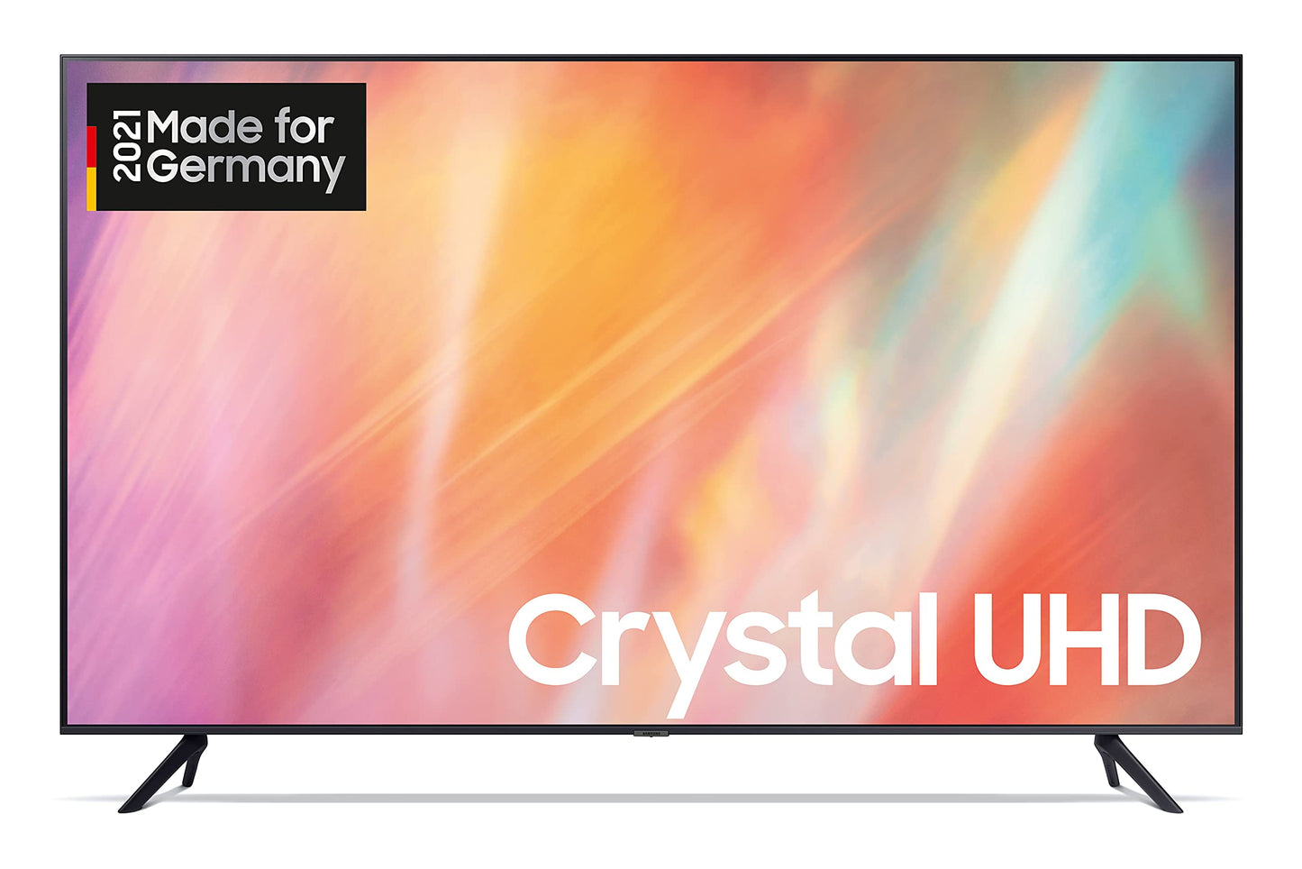 Samsung GU55AU7199UXZG 55” Crystal UHD 4K Smart TV (2021) – HDR, Q-Symphony, Frameless Design, German Model