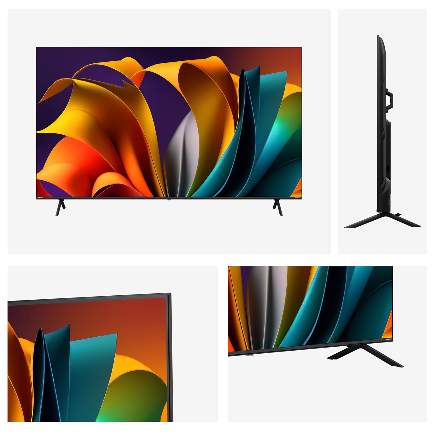 Hisense 40E4KT 101cm (40 Zoll) Fernseher Full HD Smart TV, Triple Tuner DVB-T2 / T/C / S2 / S, Works with Alexa, WiFi, Game Mode, Hotel Mode, Schwarz [2023], Betriebsystem VIDAA U