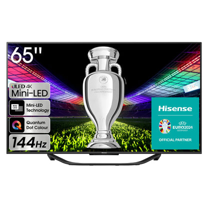 Hisense 55U7NQ 55” 4K Mini LED ULED Smart TV (2024) – Quantum Dot, 120Hz/144Hz VRR, HDMI 2.1, Game Mode Pro