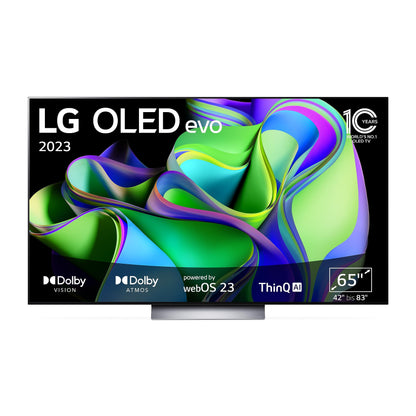 LG OLED55C47LA 55” 4K OLED evo Smart TV (2024) – α9 Gen7 AI Processor, webOS 24, Dolby Vision, 120Hz Panel