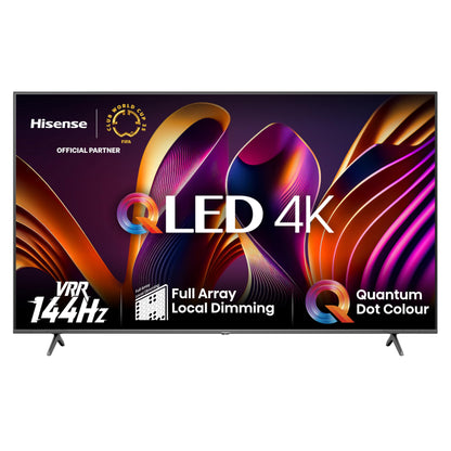 Hisense 50E7NQ 50” 4K UHD QLED Smart TV (2024) – HDR10+, Dolby Vision Atmos, Bluetooth, Alexa Built-in, VIDAA OS, 60Hz Panel