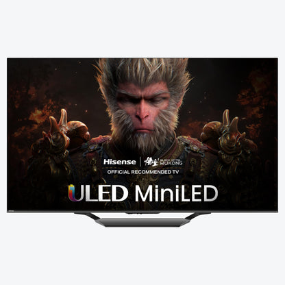 Hisense 55U7NQ 55” 4K Mini LED ULED Smart TV (2024) – Quantum Dot, 120Hz/144Hz VRR, HDMI 2.1, Game Mode Pro