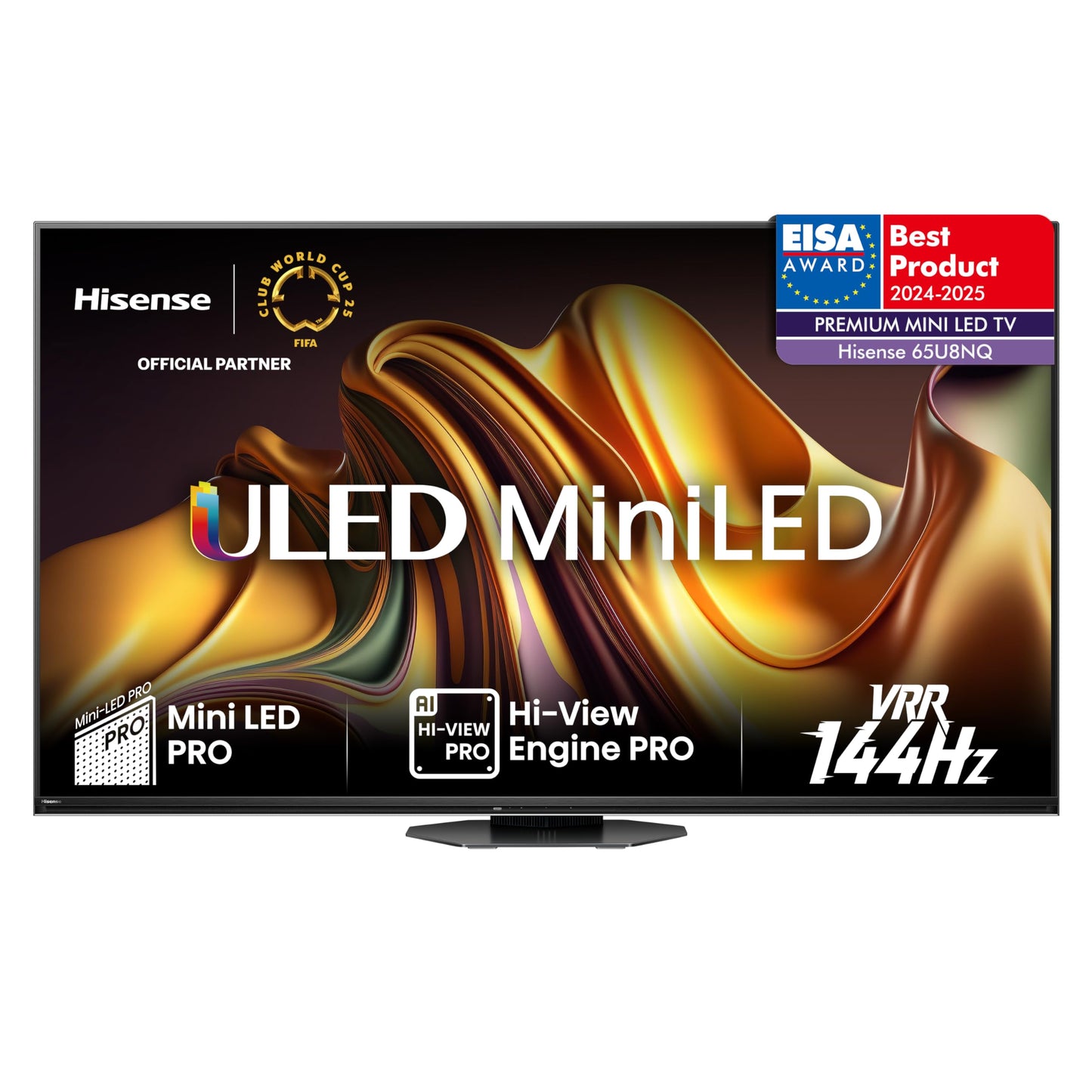 Hisense 55U7NQ 55” 4K Mini LED ULED Smart TV (2024) – Quantum Dot, 120Hz/144Hz VRR, HDMI 2.1, Game Mode Pro