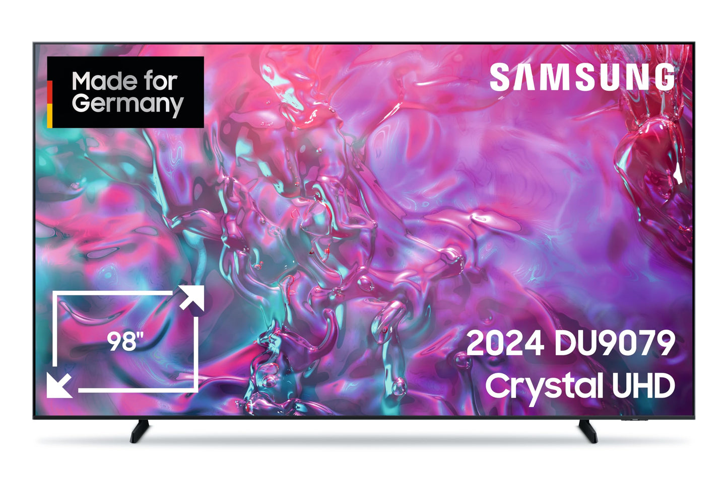 Samsung GU43DU7179UXZG 43” Crystal UHD 4K Smart TV (2024) – PurColor, 4K Upscaling, Crystal Processor 4K