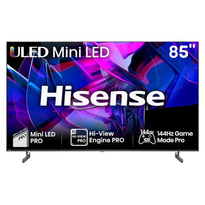 Hisense 55U7NQ 55” 4K Mini LED ULED Smart TV (2024) – Quantum Dot, 120Hz/144Hz VRR, HDMI 2.1, Game Mode Pro