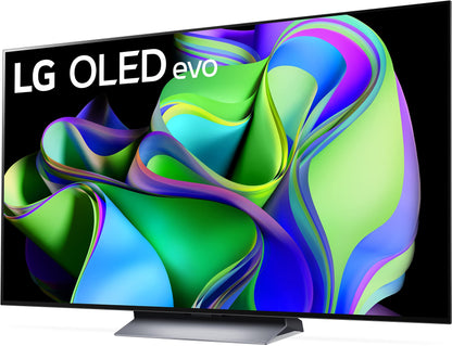 LG OLED55C47LA 55” 4K OLED evo Smart TV (2024) – α9 Gen7 AI Processor, webOS 24, Dolby Vision, 120Hz Panel