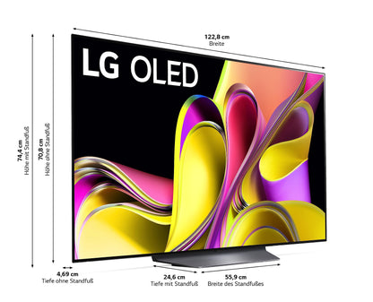 LG OLED55B4ELA 55” 4K OLED Smart TV (2024) – α8 AI Processor, webOS 24, Dolby Vision, 120Hz Panel