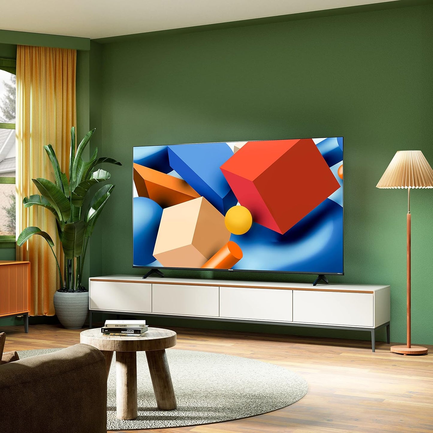 Hisense 43E6KT 43” 4K UHD Smart TV (2023) – HDR, Dolby Vision, Triple Tuner DVB-C/S2/T2, Frameless Design